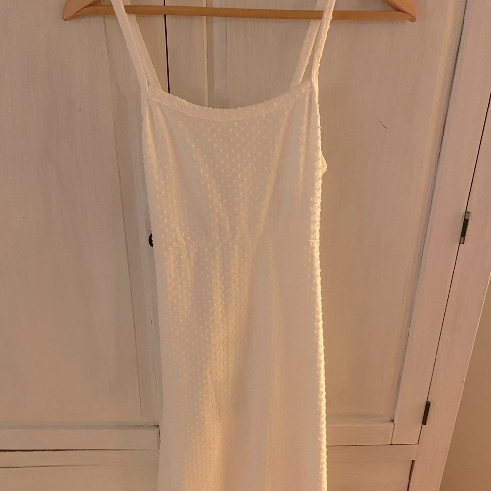 Adorable white summer dress
